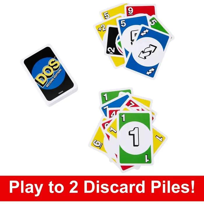 Nouveau jeu de cartes UNO DOS de Mattel 2026