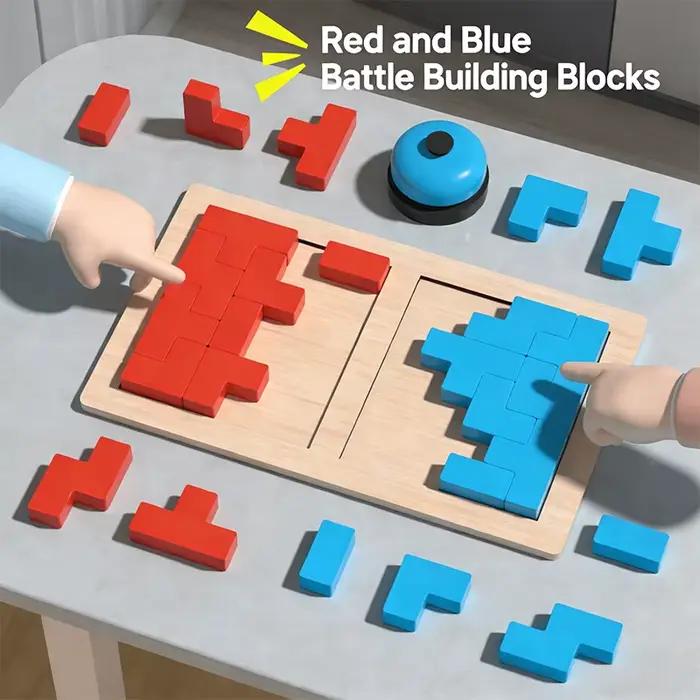 Jeu de blocs Tetris 3D