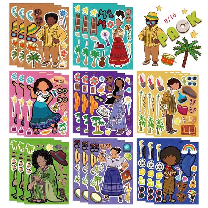 Disney Encanto Puzzle Autocollants pour Enfants