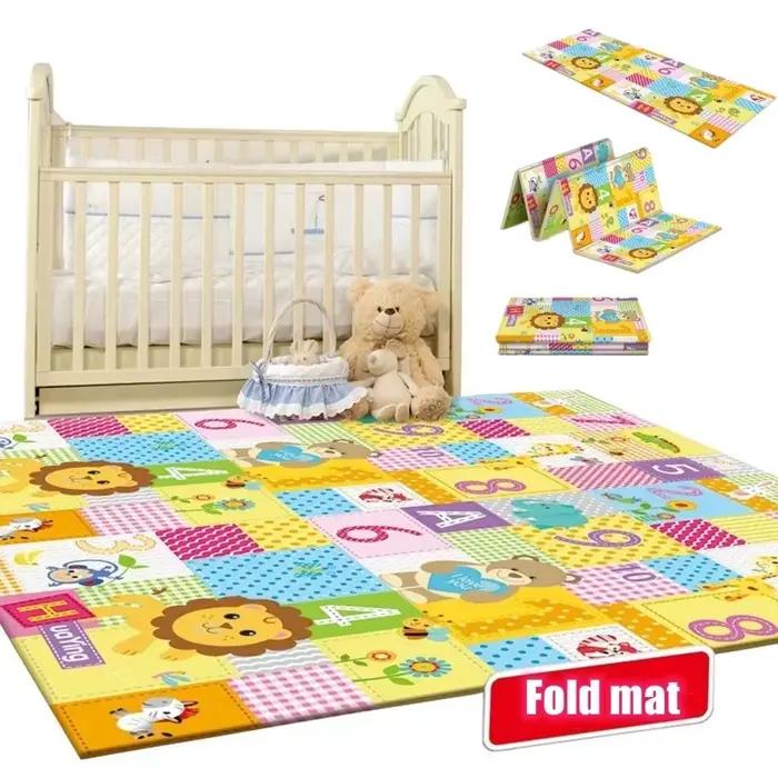 Tapis de jeu pliable pour bébé