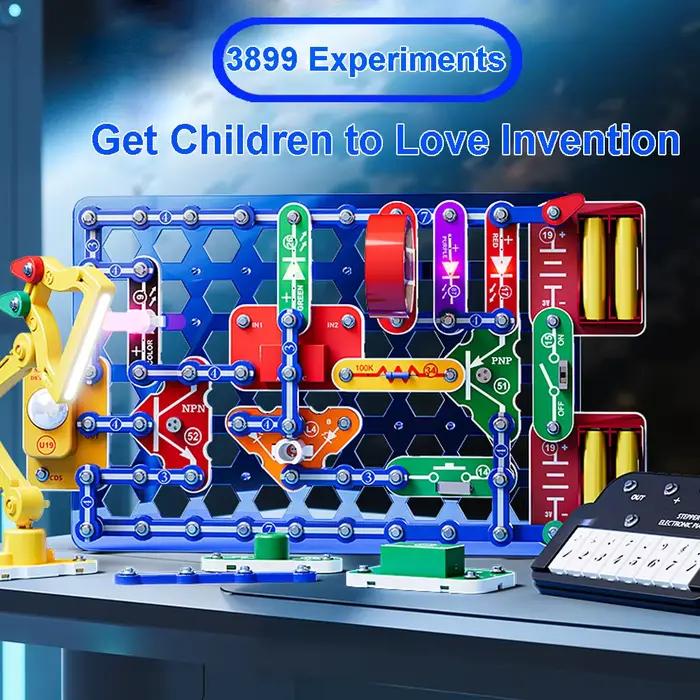 Kits d'expériences scientifiques 2025 : Circuits électroniques pour enfants