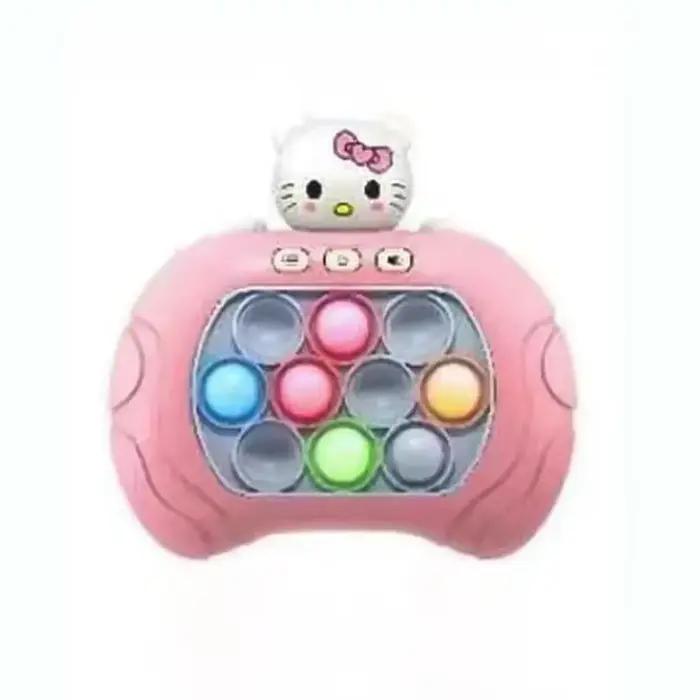 Nouveau point jeu à poussée rapide Pop up Fidget Bubble électronique Pop up jeu professionnel léger anti-Stress jouet adulte