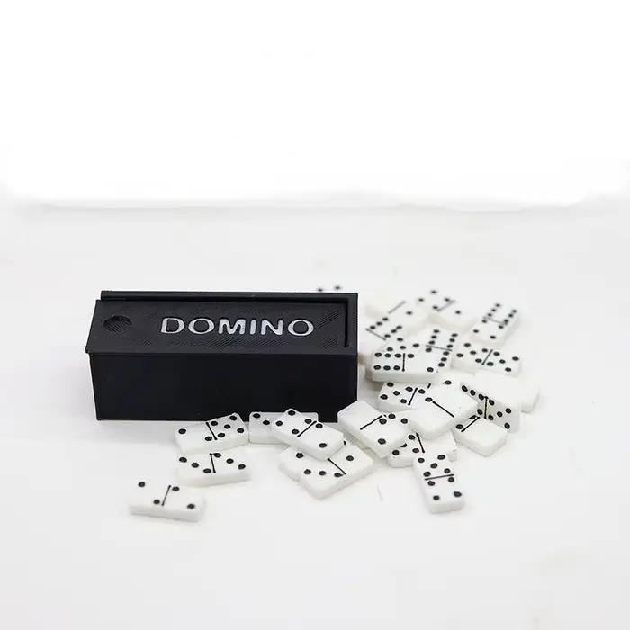 1 ensemble 1:12 accessoires pour maison de poupée modèle de dominos Miniature