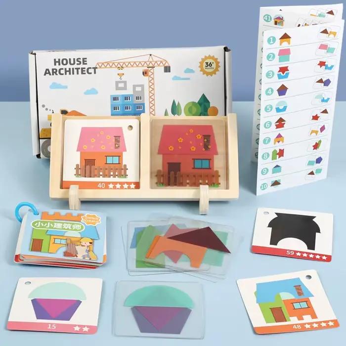 Jeu de Logique de Conception de Maison