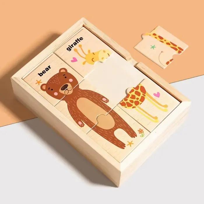 Puzzle en bois pour enfants