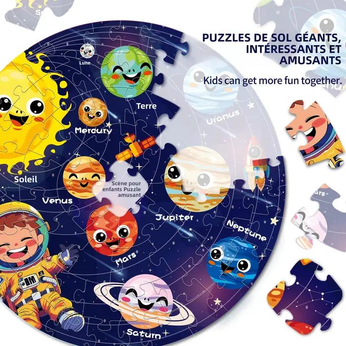 Puzzles lumineux amusants pour enfants