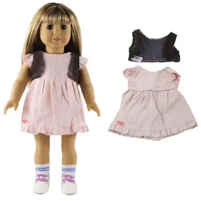 1 ensemble de beaux vêtements de poupée décontractés