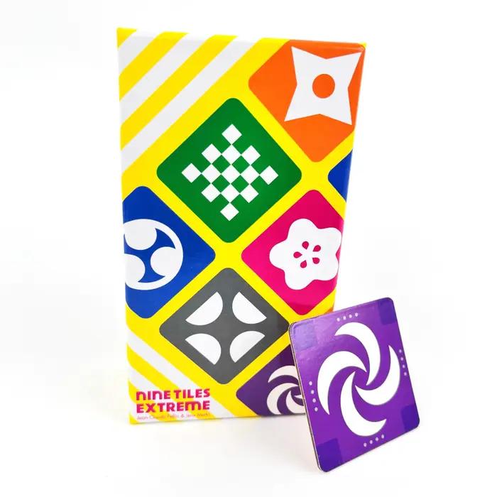 Jeu de cartes Nine Tiles Extreme – Format compact pour les voyages