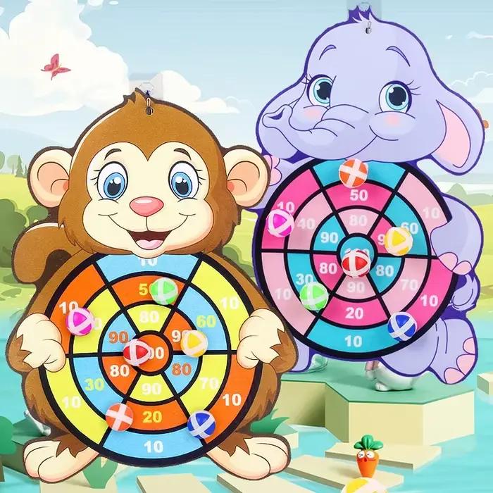 Jeux éducatifs jeu de fléchettes bébé jouet Stickey balle fléchette Sports d'intérieur enfant