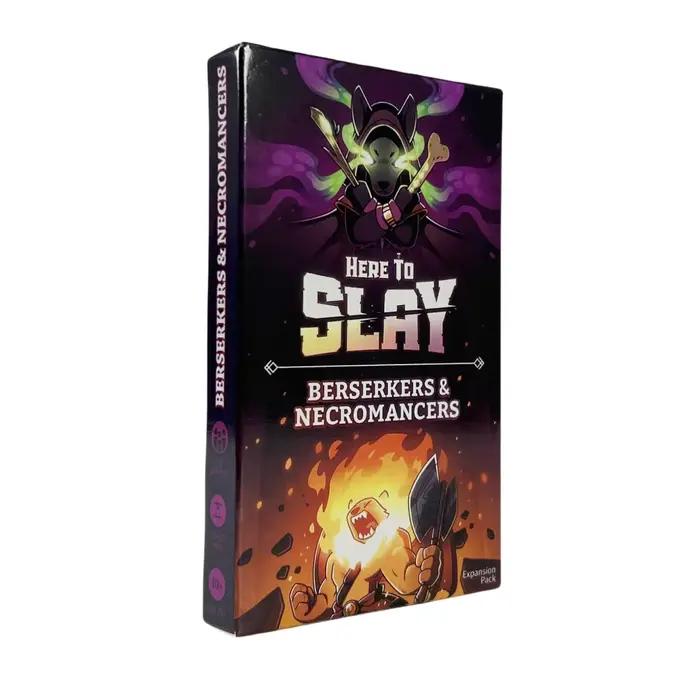 Here to Slay Card Game Here to Sleigh Holiday Expansion Pack Jeu de cartes de rôle stratégique 2-6 joueurs