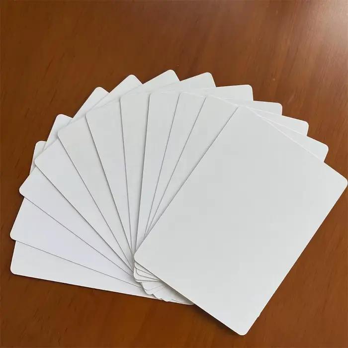 Lot de 50 cartes blanches pour jeu de société
