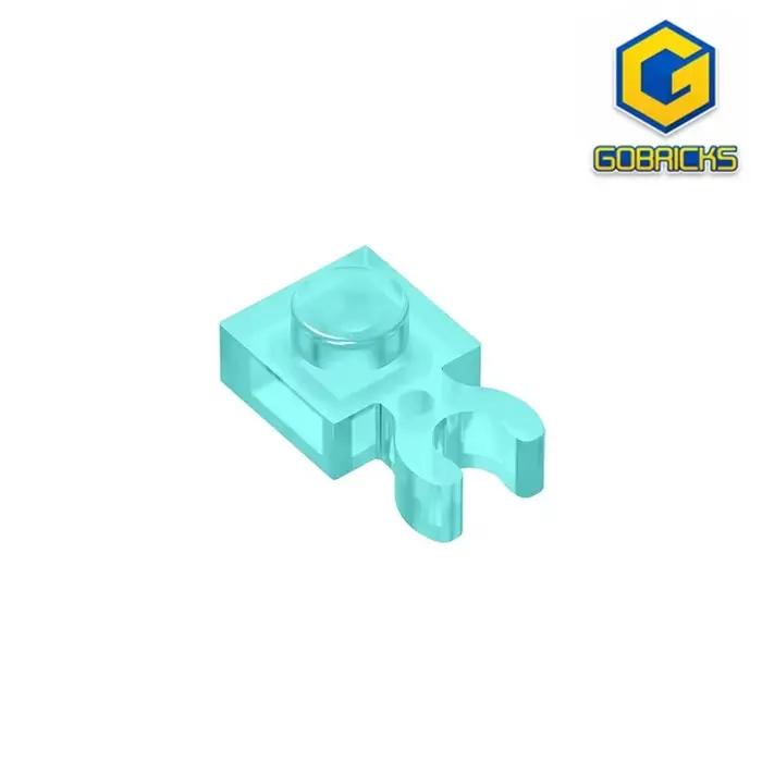 Gobrick GDS-814 PLATE 1X1 W. SUPPORT compatible avec lego 4085 60897 blocs de construction éducatifs bricolage pour enfa