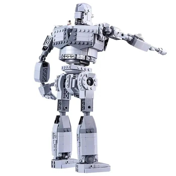 Gobricks MOC série mécanique fer Robot blocs de construction film classique briques géantes jeu jouet assembler modèle pour cadeaux d'anniversaire