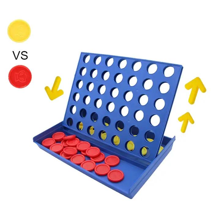 Connecter 4 en une ligne jeu de société jouets éducatifs pour enfants pliable enfants enfants ligne rangée conseil Puzzle jouets jeu Simon