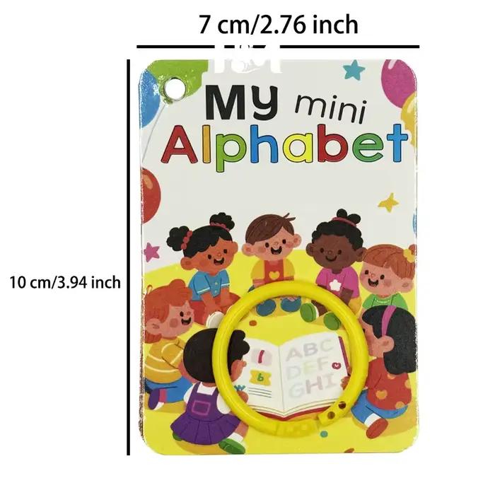 156 cartes d'apprentissage A-Z avec images, 27 cartes de mots anglais, jeux éducatifs cognitifs