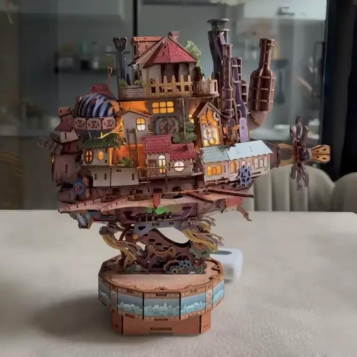 Nouveau kit de modélisme DIY en bois 3D
