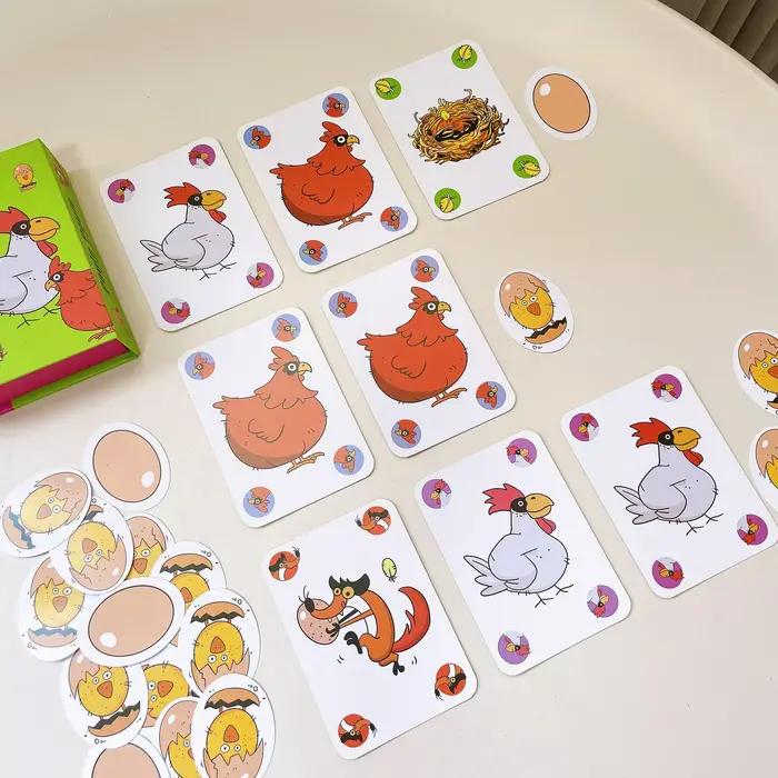 Jeu de société Chicken Chiu Chiu Grow Up sans enfants