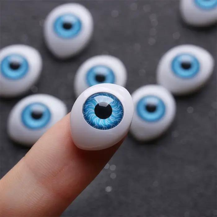 20 pièces drôle en plastique poupée yeux de sécurité mignon jouets en peluche Animal jouet marionnette faisant