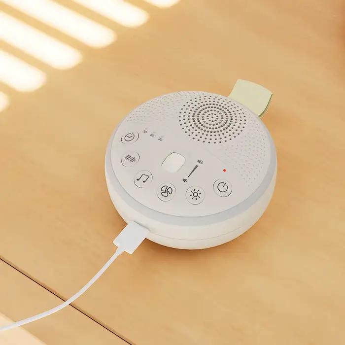 [Hubïque] nouveau-né Portable blanc bruit Machine sommeil nid d'abeille lumière indirecte