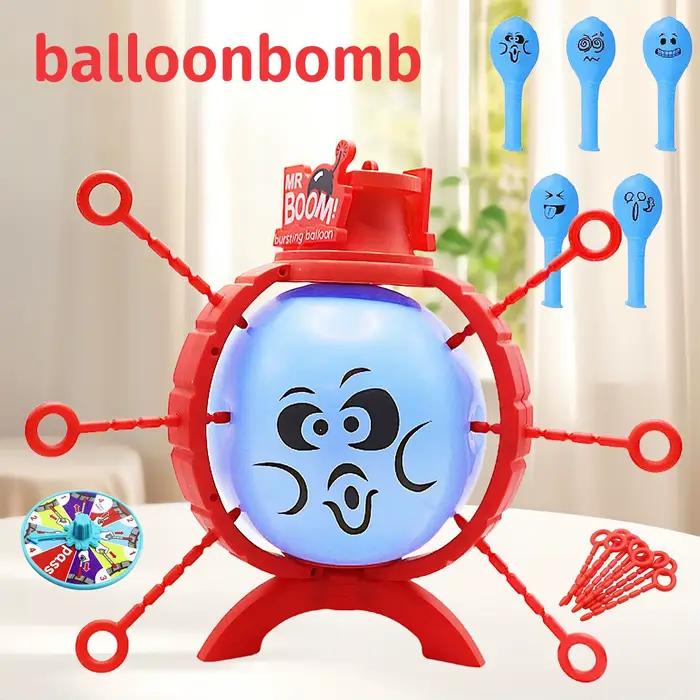 Jouet de fête interactif de table : ballon éclatant, blague amusante