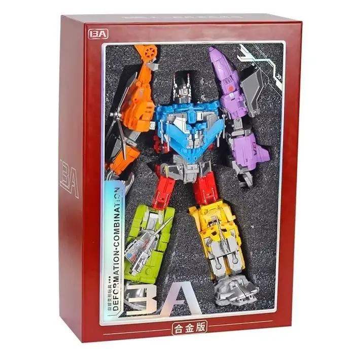 Figurine Transformer Bruticus 7 Formes Polyvalente Plastique ABS Pour Collectionneurs Occasions Spéciales