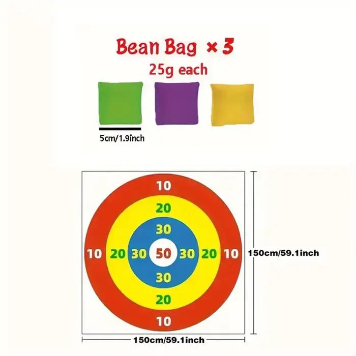 Cible de lancer de sac de sable pour enfants