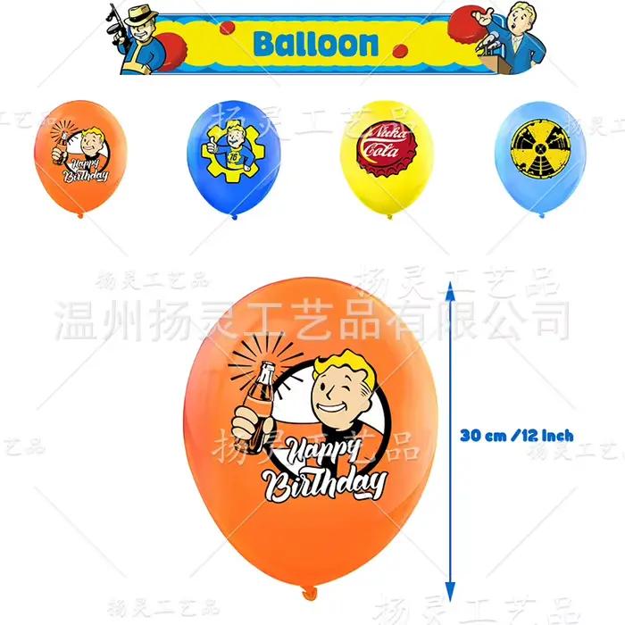 Jeu de chute, décoration d'anniversaire
