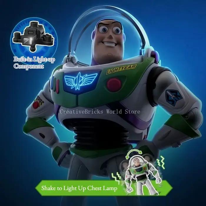 BLOKEES Woodman Toy Story Beyond Édition Intelligente Buzz Lightyear Modèle Mobile à Assembler Jouet pour Enfants Décoration Maison