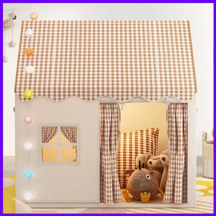 Tente pliante pour enfants château de jeu pour garçons filles décor de chambre de bébé jeux d'interaction intérieur cadeaux pour enfants tentes jouets