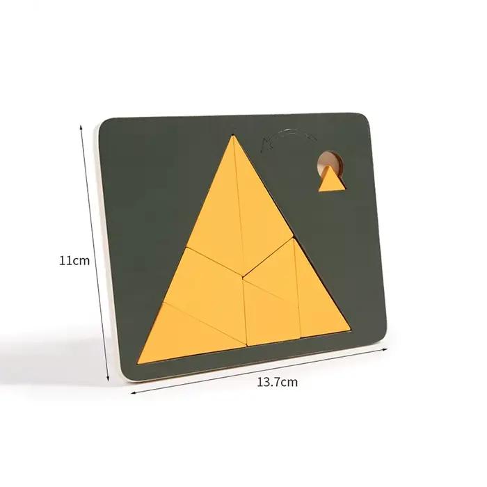 Puzzles Géométriques en Bois Défi Impossible Combustion du Cerveau Décompression Qi Esprit Casse-Tête Pour Adultes Enfants Occasions Spéciales