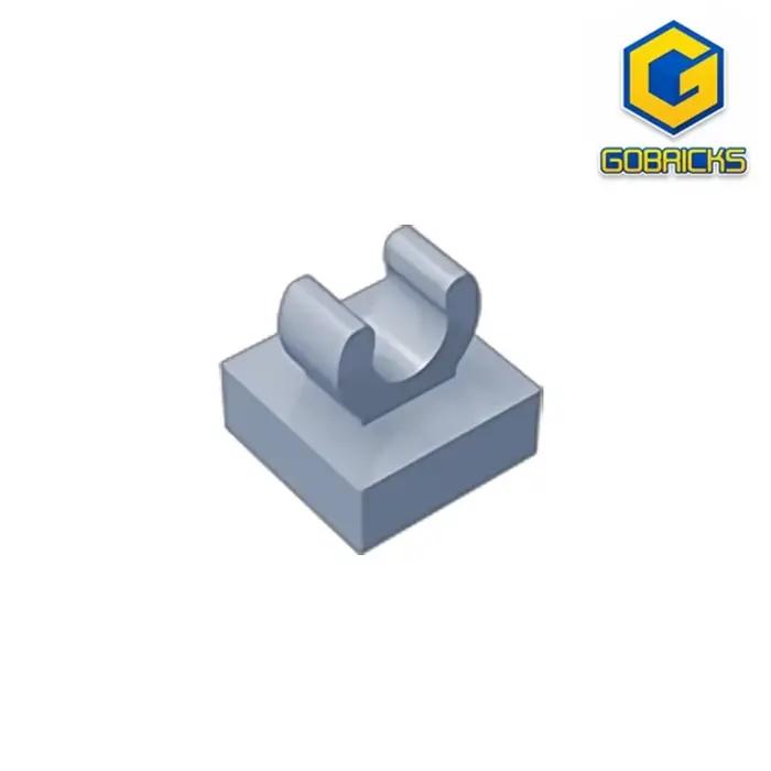 Gobricks GDS-818 carrelage spécial 1x1 avec Clip avec bords arrondis compatible avec lego 15712 2555 bricolage de constr