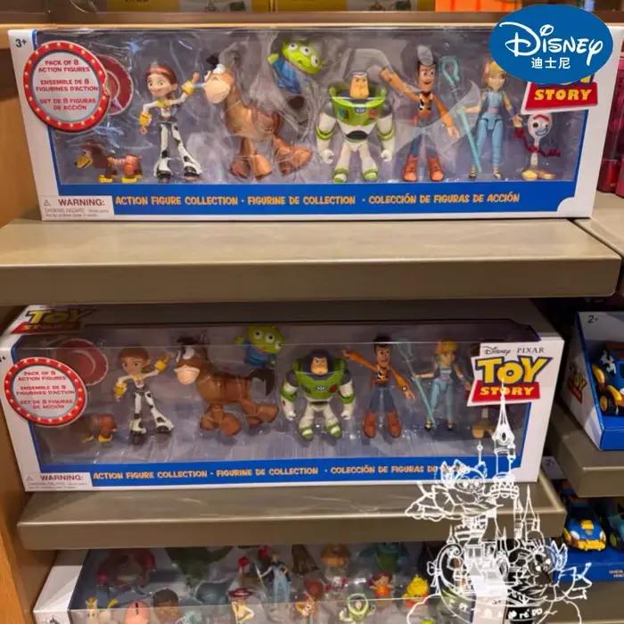 Figurine de collection Disney Toy Story Buzz Lightyear, Ranger spatial parlant avec son et lumière laser, figurine d'action personnalisable