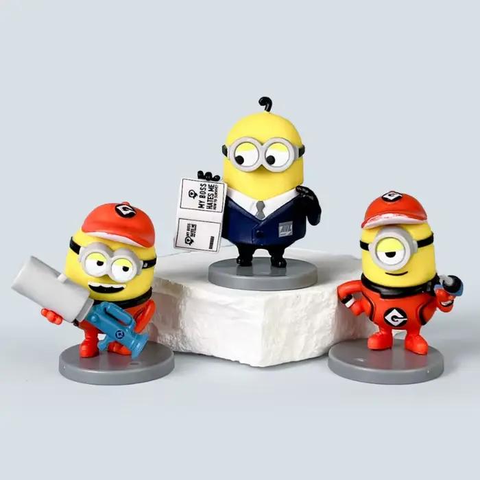 Figurines MINIONS, 6 pièces