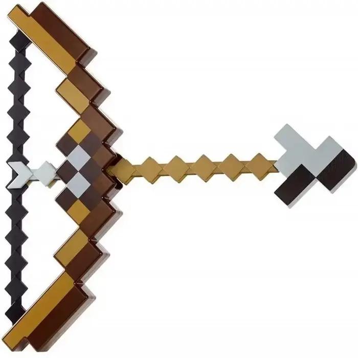 Arc flèche jouet jeu pompier enfants Cosplay fête Pixel tir à l'arc drôle arme en plastique