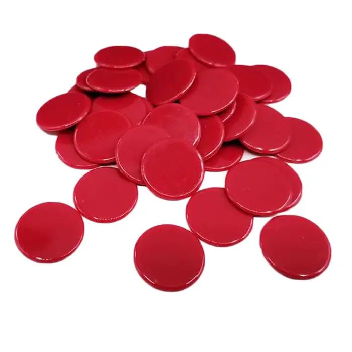 100 pièces puces de Bingo petits compteurs d'apprentissage marqueurs disques jetons de jeu mathématiques numéro salle de classe enfants jeux pour enfants