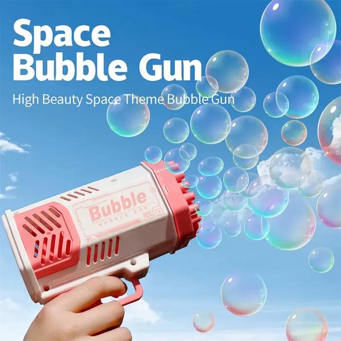 Pistolet à bulles jouet d'extérieur pour enfants 40 trous