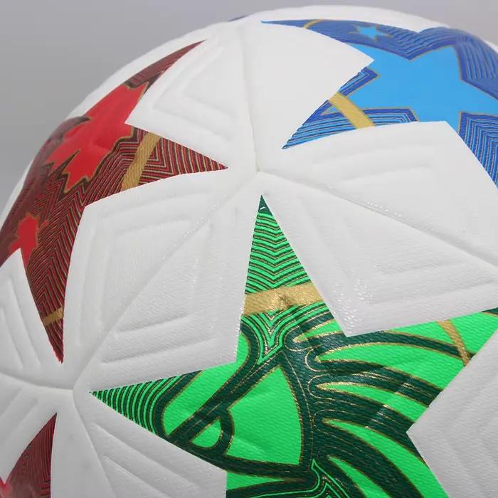 Nouveau ballon de Football taille officielle 5 matériau PU haute qualité herbe en plein air équipe Match jeu