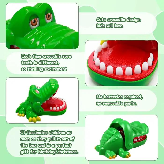 Jouets de dents de Crocodile pour enfants