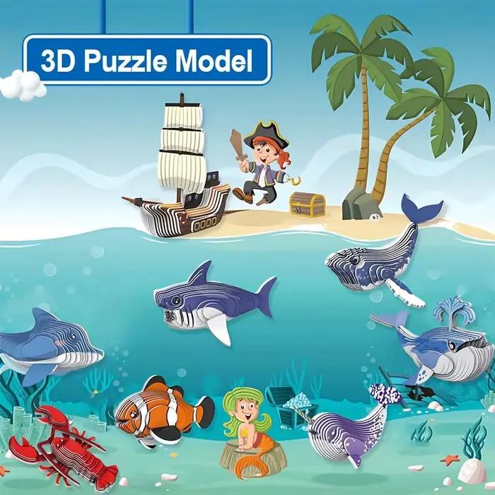 Jouet de puzzle 3D pour enfants