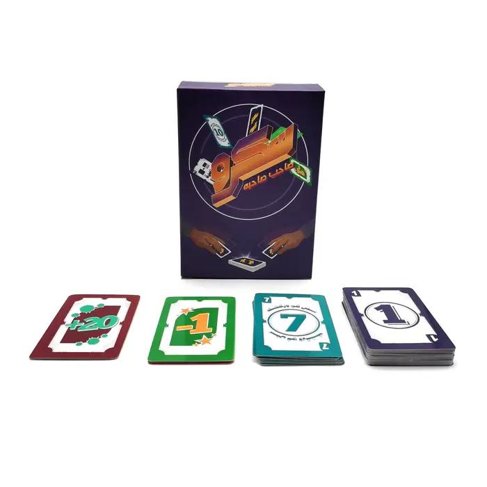 Jeu de cartes de jeu à vis, carte arabe