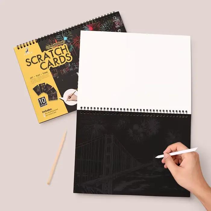 Livre de griffonnage magique avec stylet