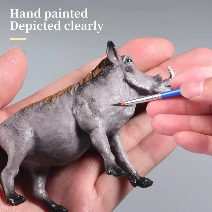 Ensemble de Figurines d'Animaux de Ferme Avicole Jouets Éducatifs pour Enfants Décoration Occasion Spéciale Noël Nouvel An