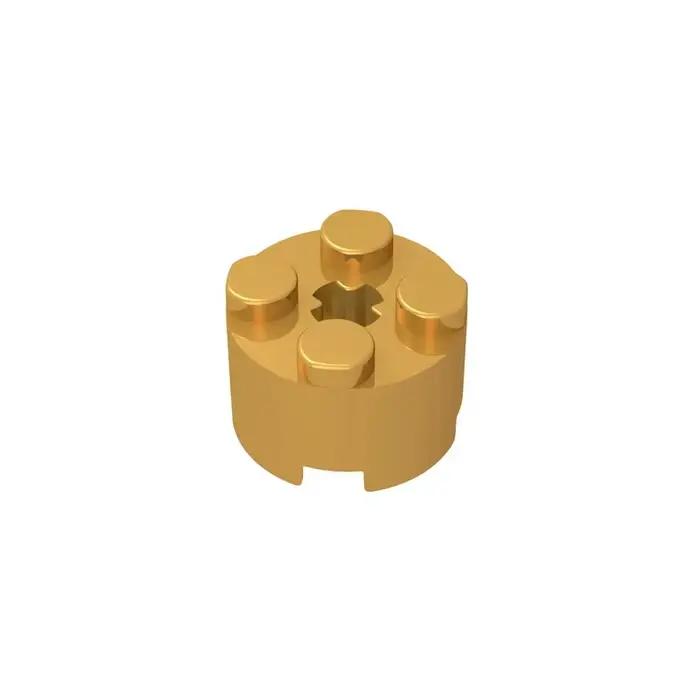 Gobricks GDS-607 brique 16 W. CROSS-2x2 carreaux cylindriques compatibles avec lego 6143 3941 blocs de construction éduc