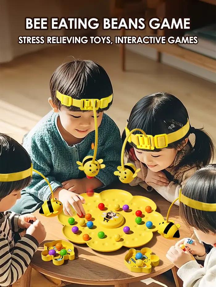 Jouets de perles magnétiques pour enfants, jeu de société interactif Parent-enfant, jouets amusants pour garçons et filles, jouets d'accrochage d'abeille, cadeaux de noël