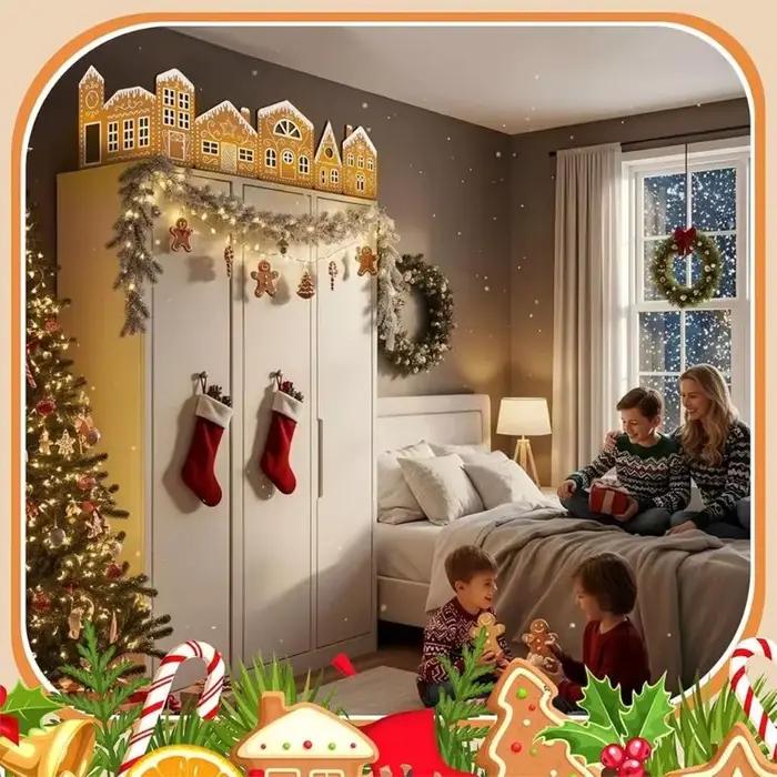 G6KF – maison gâteau noël construite à main