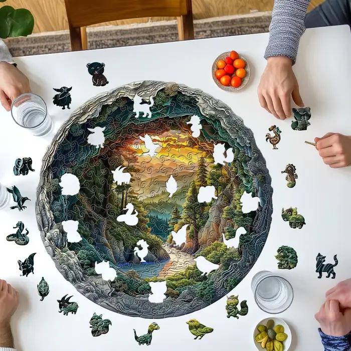 Puzzles en bois pour adultes