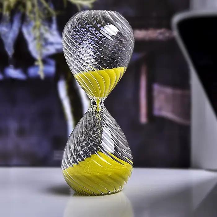 Sablier torsadé créatif multicolore