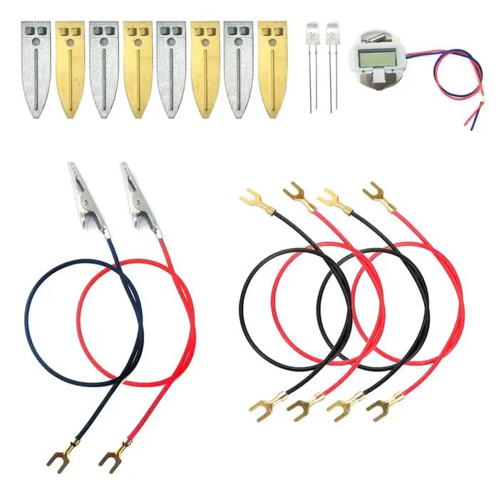 Kit d'expérimentation scientifique à batterie de fruits avec horloge électronique et LED RVB pour jouet d'enseignement