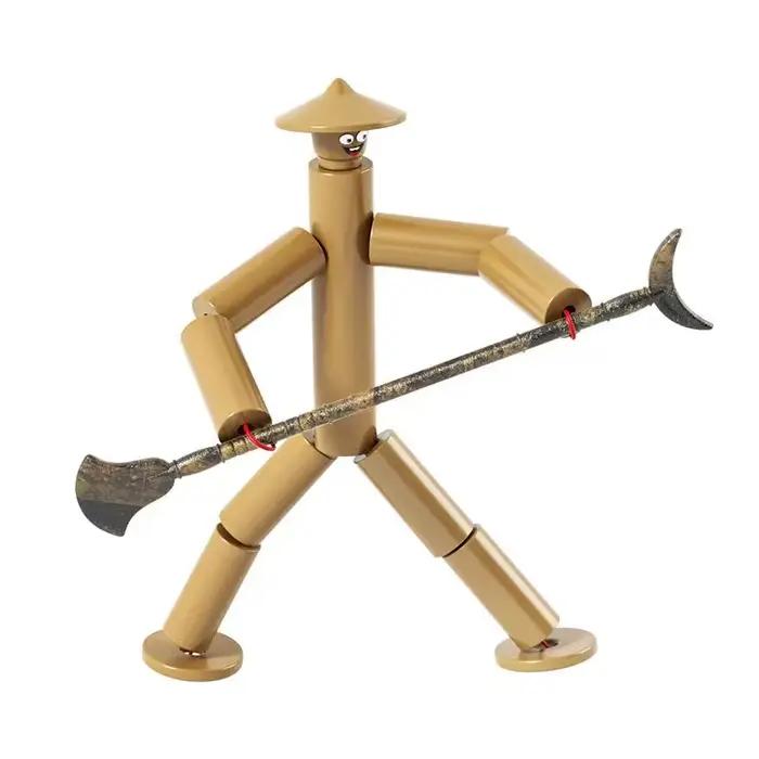 Bamboo Man Vs PK Double Toys Deluxe Jeu de Table Bamboo Man Teaches The Same Paragraph!
