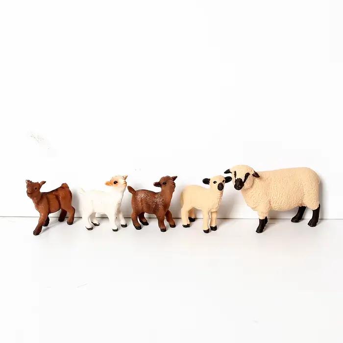 Figurines réalistes d'animaux de ferme